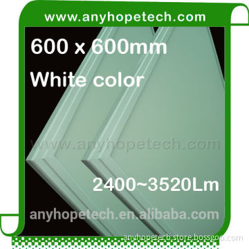 Square shape 600x600mm 42w light led panel